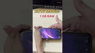 1GB RAM mobile free fire o my God 😱😱😱😱 [upl. by Lasley776]