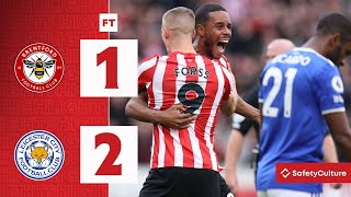 TIELEMANS STUNNER DOWNS BEES  Brentford 12 Leicester City  Premier League Highlights [upl. by Tulley]