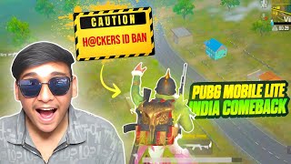 PUBG Lite Unban 😍 PUBG Lite Back in INDIA  PUBG Lite New Update  PUBG lite India  LION x GAMING [upl. by Joub946]