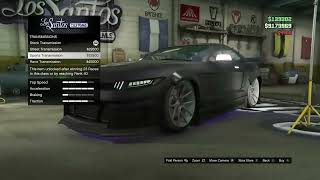 Vapid Dominator GTX GTA online customization pt 2 Mustang IRL [upl. by Itin]