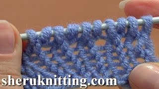 How to Knit Cast On Increase Tutorial 8 Method 6 of 14 Increases in Knitting [upl. by Zapot]