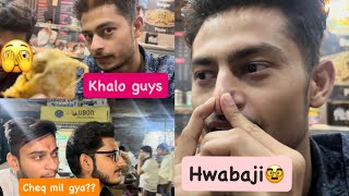 Kulfi studio par aaye mjee🫣 Bhai ka udaya majak😅 explorepage trending popular vlog [upl. by Ynaffi]