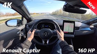 Renault Captur 2024 POV test drive 13 TCe 160 HP 7speed EDC [upl. by Natsud]