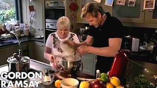 Christmas Recipes Light Steamed Pudding  Gordon Ramsay [upl. by Alyhc]