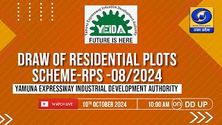 DRAW OF LOT FOR RESIDENTAL PLOT SCHEME AT EXPO MART GREATER NOIDA from 1000 am LIVE on DD UP [upl. by Gianina]