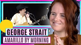 Vocal Coach reacts to George Strait  Amarillo By Morning Live From The Astrodome [upl. by Balthazar]