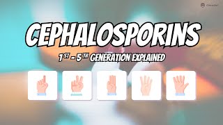 Cephalosporins EXPLAINED in 200 seconds [upl. by Nivrag340]