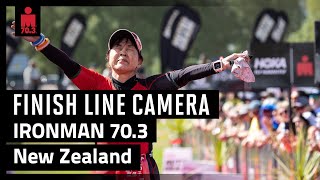 2024 IRONMAN 703 New Zealand  Finish Line Camera [upl. by Bethina465]