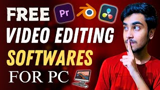 Top 5 Best Video Editing Softwares for PC Without Watermark in 2024  Video Editors for Laptop [upl. by Jobie]