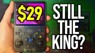 The R36S 8 Months Later Still The King of UltraBudget Retro Handhelds [upl. by Aiehtela808]