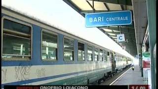 TG 300610 Interramento della ferrovia concorso di idee a Bari [upl. by Eigger489]