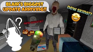 Blairs Biggest HALLOWEEN update is arriving 👀 roblox [upl. by Dmitri]