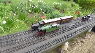 180424 gauge 3 live steam thurnby [upl. by Tullus]