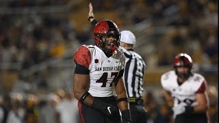 Aztecs edge rusher Trey White exceeding own expectations as nations leader in sacks [upl. by Traver]