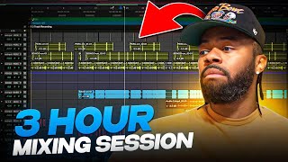 Mixing A Song From Start To Finish 3 Hour Session [upl. by Irehs25]