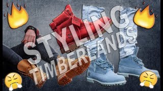 🤯How To Style Timberland Boots🤯  Ultimate Guide To Timberlands Men [upl. by Notseh813]