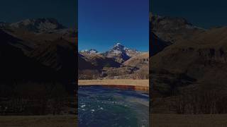 Found the best spot in the world  Rooms Hotel Kazbegi Georgia  short shorts travel travelguide [upl. by Absalom]