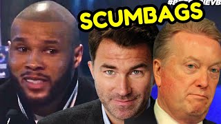 quotThese Promoters Are Scumbagsquot Chris Eubank RIPs Eddie Hearn amp Frank Warren [upl. by Nnaeirrac569]