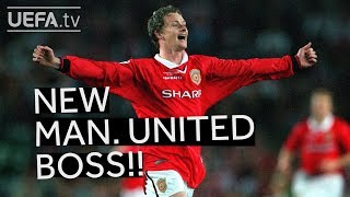 SOLSKJÆR Best UCL Moments with MAN UNITED [upl. by Dorran939]