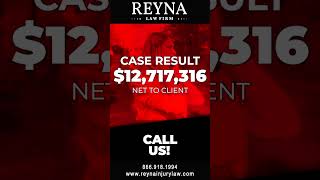 TopRated Accident Injury Lawyers are always just one call away  Reyna Law Firm [upl. by Roarke960]