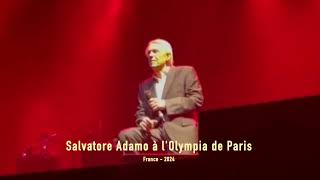 Salvatore Adamo à lOlympia 2024  Concert à Genève Suisse [upl. by Adnuhsat852]