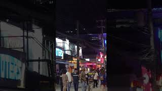 Angeles Walking Street Night Scene walkingstreet angelescity nightlife [upl. by Leupold]