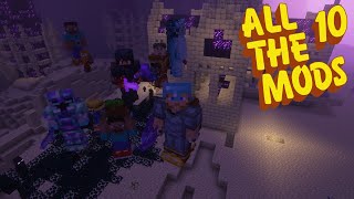 ATM10 SMP  Ep 13  Eclipse Alloy Paxel Just Dire Things [upl. by Caye]