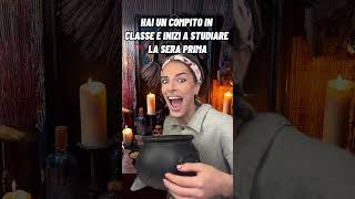 IO LA SERA PRIMA caraofficialridere scuola esami interrogazione shorts [upl. by Dnomyaw]