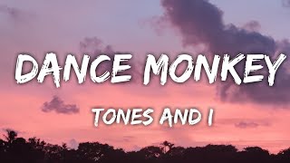 Dance Monkey Lyrics Tones and I [upl. by Eillo461]