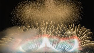 4K HDR  Japan Fireworks Show  Noshiro no Hanabi 2021 BMD DaVinci Resolve YRGB Graded [upl. by Saxen]