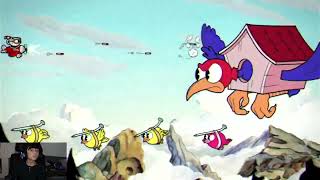 🐦 Beating Wally Warbles on Regular Difficulty 🎮 Cuphead Inkwell Isle II Walkthrough 💥 [upl. by Enyehc]