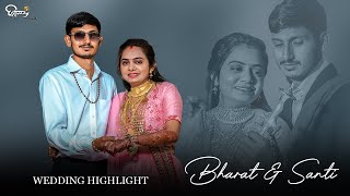 Wedding Highlight 2024  Bharat Weds Shanti  A Film By Shivay Video  indianwedding [upl. by Enilesoj]