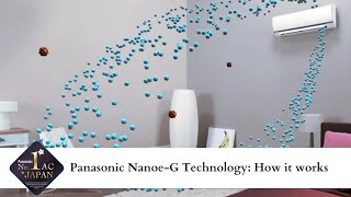 Panasonic NanoeG Technology How it works [upl. by Davies]