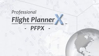 Aerosofts  PFPX  Professional Flight Planner X quotdeutschquot [upl. by Hennessy]