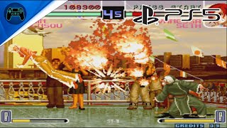 The King of Fighters 2002 KOF 2002  Especial Vermelho do Chin Thunder Blast [upl. by Jenine292]