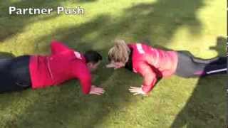 60 bootcamp bodyweight partner exercise ideas [upl. by Babette]