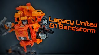 Transformers Generations Legacy United  Sandstorm [upl. by Enayd]