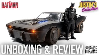 The Batman Batmobile JazzInc 16 Scale Vehicle Unboxing amp Review [upl. by Saunderson]