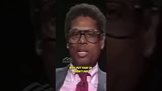 Thomas Sowell Sums Up Conservatism in 60 Seconds [upl. by Ecnerat841]