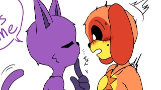 Poppy Playtime Chapter 3 quot CatNap Kiss me quot Comic Dub 16 [upl. by Araf]