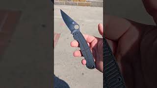 Spyderco Paramilitary 2 Salt Magnacut G10 edgeworks spyderco spydercosalt magnacut [upl. by Sicnarf635]