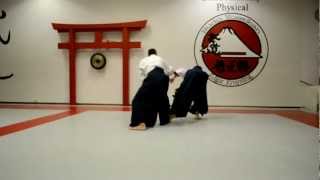 Yoseikan Aikido  Omote yoko men uchi seriesMOV [upl. by Arym]