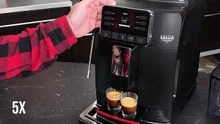 How To Make Coffee Drinks on Gaggia Cadorna Espresso Machines [upl. by Richia]