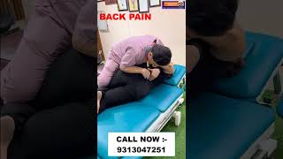 BACK PAIN  Chiropractic Treatment in Delhi  Dr Varun  Call  9313047251  delhi doctor [upl. by Esidnac]