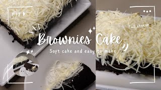 BROWNIES CAKE RECIPE  SOFT CAKE  EASY TO MAKE [upl. by Faruq]