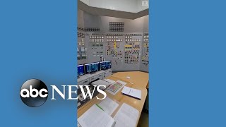 Video shows inside Ukrainian nuclear plant during attack [upl. by Ros]