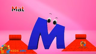 A For Apple B For Ball  Abc Phonics song for toddlers  Abcd Song preschoollearning [upl. by Thorn76]