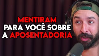 A FARSA DO INSS VOCÊ NUNCA VAI SE APOSENTAR  Lutz Podcast [upl. by Ayidah661]