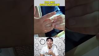 Trik unik agar lulus ujian‼️shortvideo shortmovie shorts shortvideo [upl. by Dannye164]