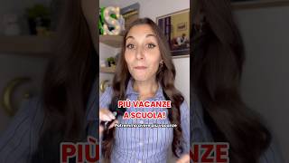 Più vacanze a scuola [upl. by Coltun975]